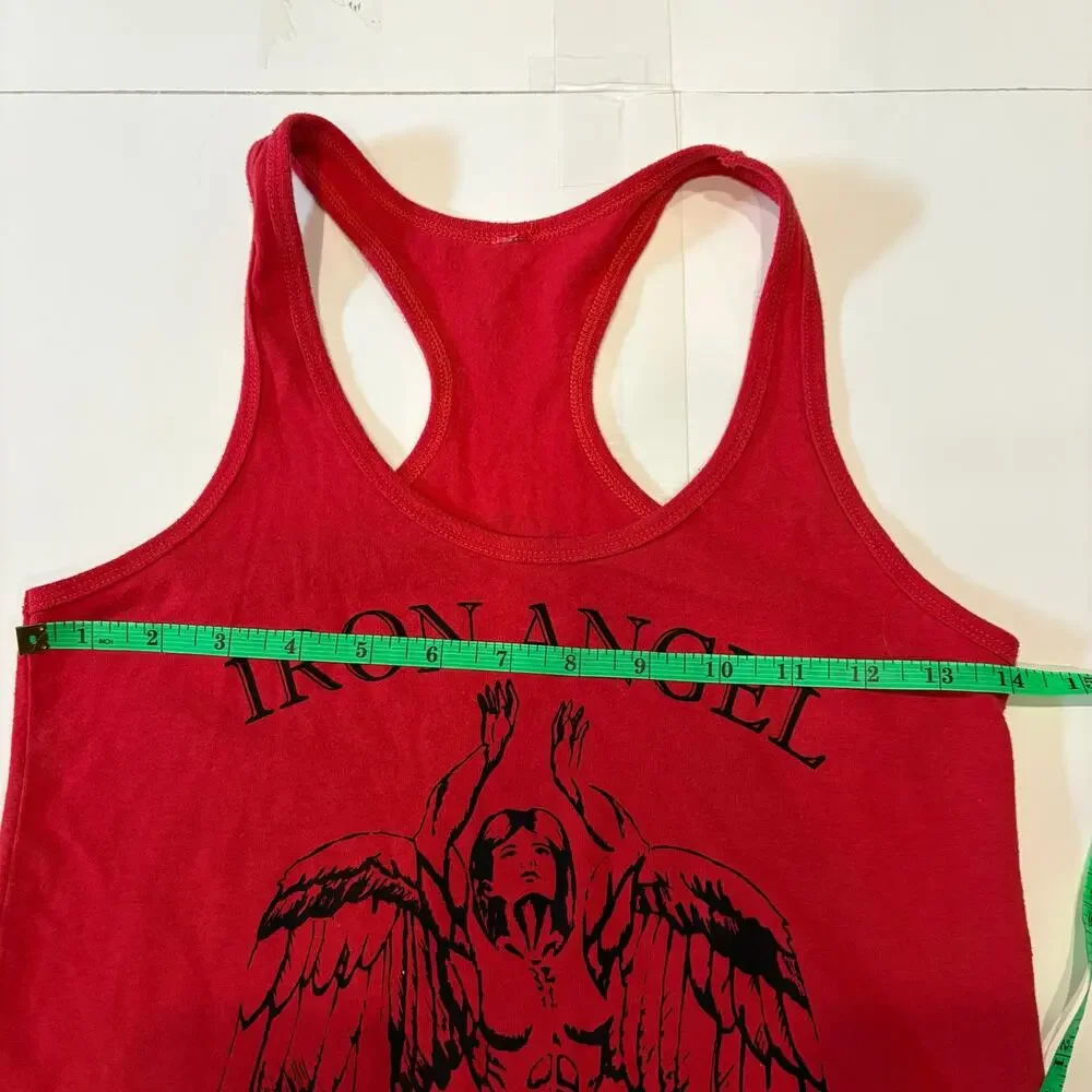 Red Iron Angle Tank - Picture 3 of 4